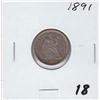 Image 1 : 1891 SEATED LIBERTY DIME SHARP DETAILS