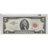 Image 1 : $2 RED SEAL UNCIRCULATED 1963 BOLD CRISP