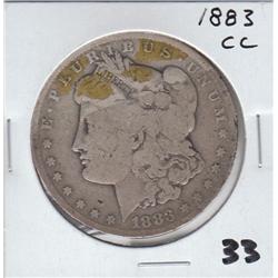 $1 1883 CC CARSON CITY SILVER