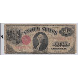 $1 1917 LARGE SIZE CURRENCY