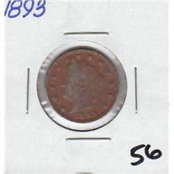1893 V LIBERTY NICKEL