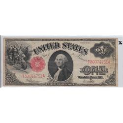 $1 1917 LEGAL TENDER RED SEAL