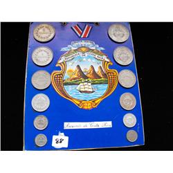 COINS OF COSTA RICA SET