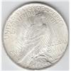 Image 2 : 1923 PEACE SILVER DOLLAR $1 FLASHY (UNC)