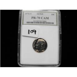 1976 S PROOF 70 DIME