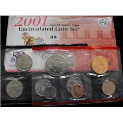 2001 UNC COIN SET DENVER W/ QUARTER SET