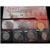 Image 1 : 2001 UNC COIN SET DENVER W/ QUARTER SET