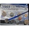 Image 1 : 2001 UNC COIN SET PHILADELPHIA