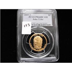 2009 S PROOF $1 PCGS PR 66