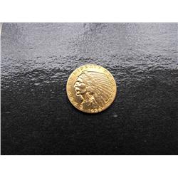 $2.5 GOLD INDIAN QUARTER EAGLE *** 1925 D ***