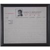 Image 1 : Jackie Kennedy Autograph Note