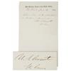 Image 1 : US Grant Military Pass Signed