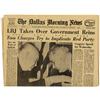 Image 1 : JFK Assassination Newspaper