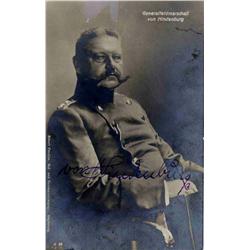 Paul von Hindenburg Signed Photo