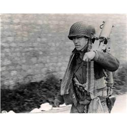 WWII Photo US Solider During D-Day