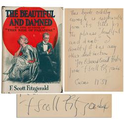 Fitzgerald's ''Beautiful and Damned''