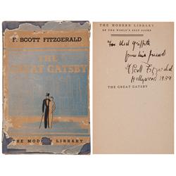 Fitzgerald's ''Great Gatsby'' Signed