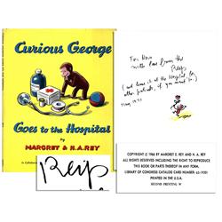 ''Curious George'' Signed Book