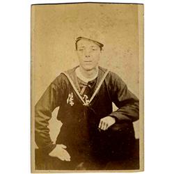 CDV Sailor With Medal