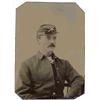 Image 1 : Tintype Uniformed Soldier