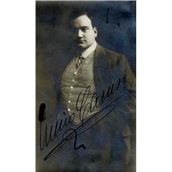 Enrico Caruso Signed Photo