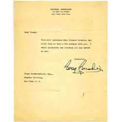 George Gershwin TLS