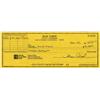 Image 1 : Mae West Check Signed