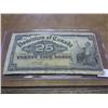 Image 1 : 1900 CANADA 25 CENT FRACTIONAL CURRENCY