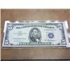 Image 1 : 1953-A $5 SILVER CERTIFICATE BLUE SEAL