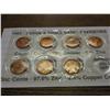Image 2 : 1982-7 VARIETIES LINCOLN CENT SET (UNC)