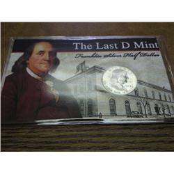 1963-D FRANKLIN HALF DOLLAR (UNC)