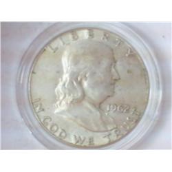1962 FRANKLIN HALF DOLLAR