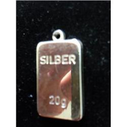 20 GRAM SILVER INGOT (GERMAN)