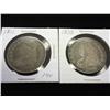 Image 1 : 1811 (FINE) & 1833 (EXTRA FINE) BUST HALF DOLLARS