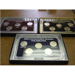 3-2005 STATE QUARTER SETS (UNC)