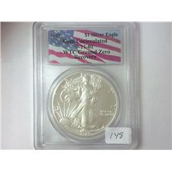 1986 AMERICAN SILVER EAGLE GEM UNC