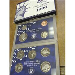 1999 US PROOF SET (WITH BOX)