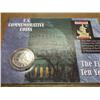 1989-S CONGRESS HALF DOLLAR AND STAMP SET PF