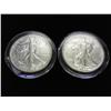 1942 & 43 WALKING LIBERTY HALF DOLLARS