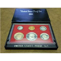 1982 US PROOF SET (WITH BOX)