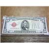 Image 1 : 1928-E US FIVE DOLLAR NOTE RED SEAL