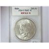 Image 1 : 1926-S PEACE SILVER $ BLANCHARD MS60+ REDFIELD
