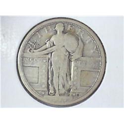 1917 TYPE 1 STANDING LIBERTY QUARTER (GOOD)