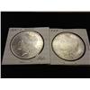 Image 1 : 1881-S (UNC) & 1888 (UNC) MORGAN SILVER DOLLARS