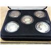 Image 1 : SET OF 5 PROOF WASHINGTON QUARTERS (AS SHOWN)