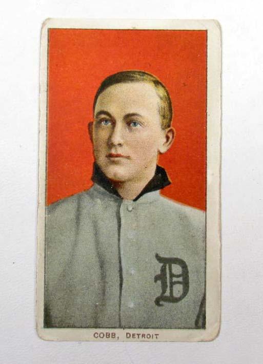 19091911 T206 TY COBB SWEET CAPORAL CIGARETTE TOBACCO CARD