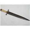 Image 1 : RARE CONFEDERATE CIVIL WAR 1861 PALMENTTO ARMORY SC BOWIE KNIFE