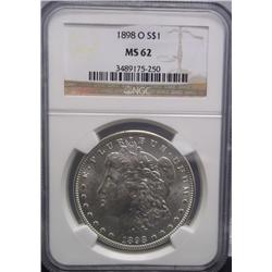 1898-O Morgan Silver Dollar