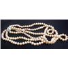 Image 3 : 16" Tri-Color Triple Strand Pearl Necklace