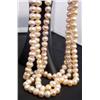 Image 4 : 16" Tri-Color Triple Strand Pearl Necklace